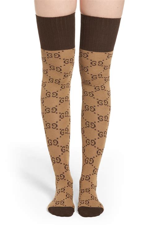 gucci women's ankle socks|gucci over knee socks.